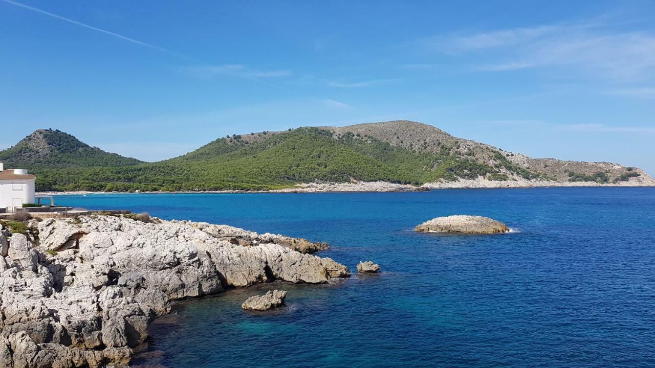Sonne&Meerblick aus 40 Grad heißem Whirlpool genießen - Zentral am Hafen und dennoch ruhig Cala Ratjada  Exterior foto