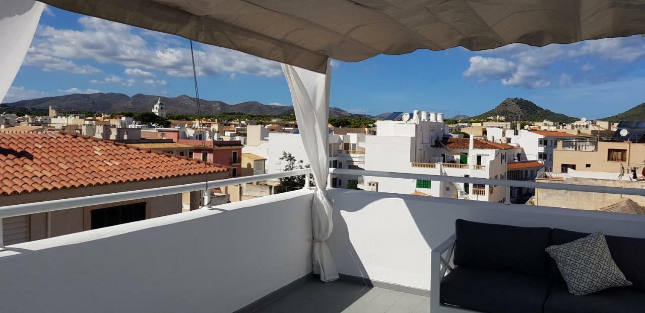Sonne&Meerblick aus 40 Grad heißem Whirlpool genießen - Zentral am Hafen und dennoch ruhig Cala Ratjada  Exterior foto
